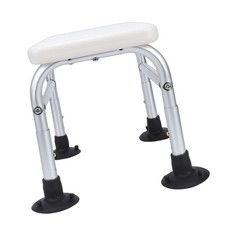 Shower Chair For Inside Shower Non Slip Feet Adjustable Height Bath Stool With