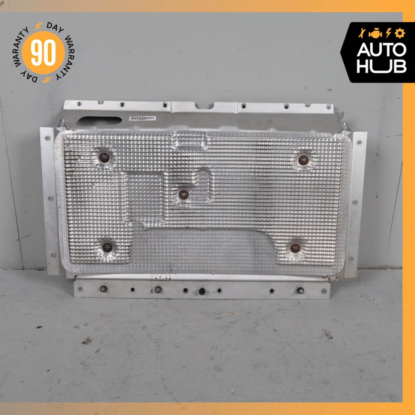 10-17 Aston Martin V8 Vantage Fuel Tank Silencer Heat Shield Plate OEM 26k