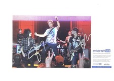 Steve Stevens Billy Morrison Autographed Signed 8” x 12” Photo ACOA Billy Idol