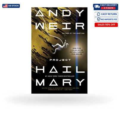 Project Hail Mary Andy Weir Paperback Science Fiction ISBN 9780593135228