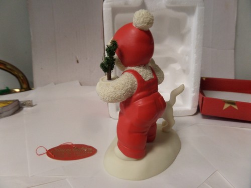 Department 56 Snowbabies “Here, Kitty Kitty” 2003 Babies on the Farm Figurine - Picture 6 of 12