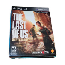 The Last of Us Survival Edition PS3  Manual Multiplayer Online NTSC-U/C