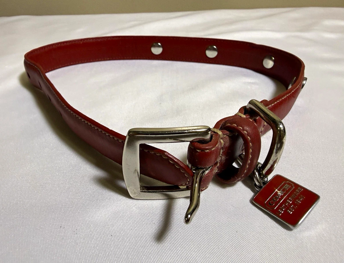 Coach S Unisex Dog Collars for sale | eBay