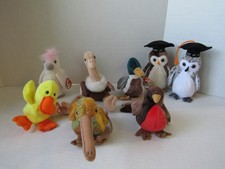 Ty Beanie Baby Birds Collection Lot of 9 Nwt