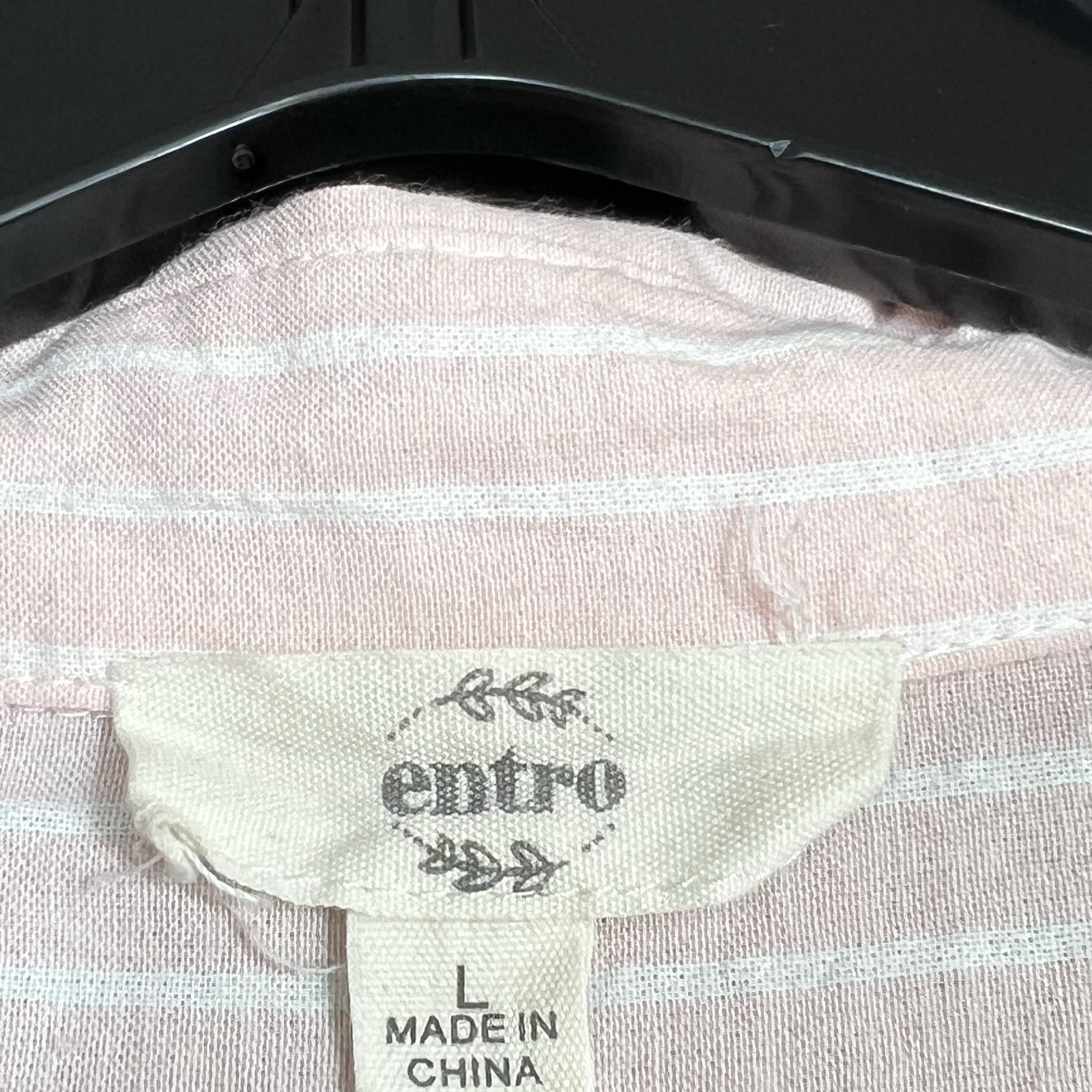 Entro Button Down Top Womens Large Multicolored C… - image 11