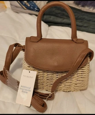 Beautiful Woven Primark Summer Bag New with Tags Never Used - Image 1 of 4