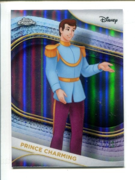 2025 Topps Chrome Disney Refractor #76 Prince Charming