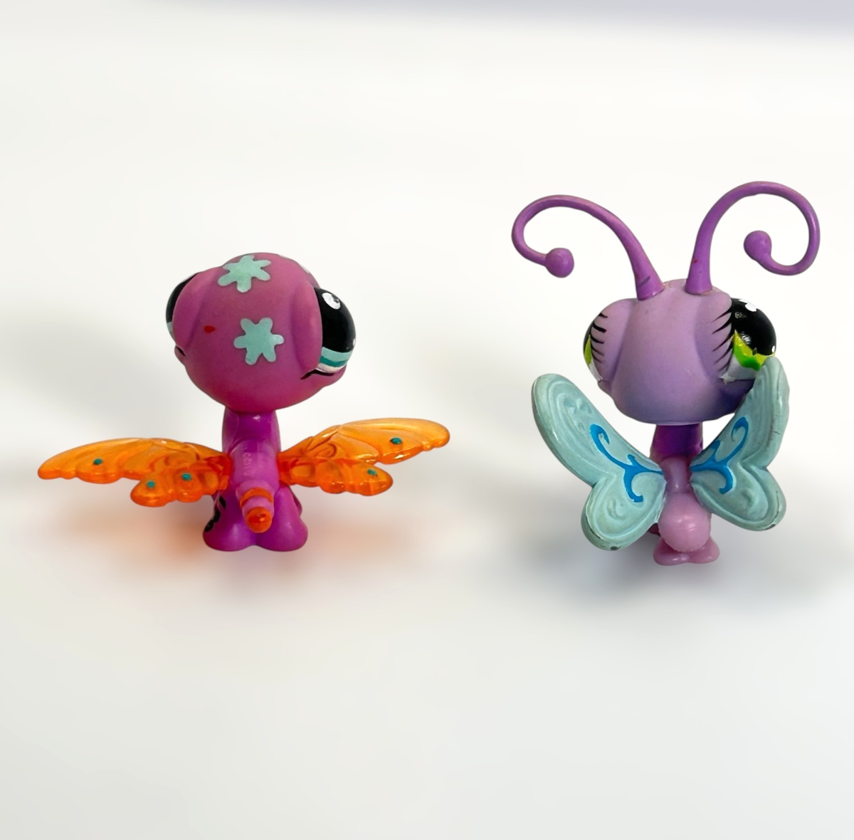 Littlest Pet Shop Dragonfly #2246 Butterfly #478 Lovebug 1630 1727