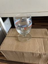 RICARD  6 verres ballon Cartouche RICARD BIEN LIRE L'ANNONCE