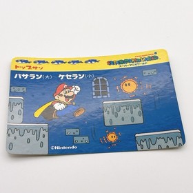 Super Mario World Top Sun Hothead Li'l Sparky Card Nintendo Japan Anime TCG Rare