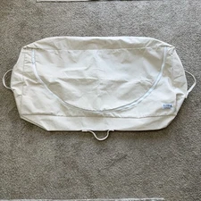 Steele Canvas XL Under Bed Storage Bag Beige Canvas Vinyl Bottom USA Heavy Duty