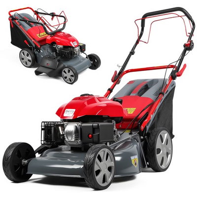 #ad #ad 20 Inch Self Propelled Lawn Mower173cc Gas Engine Lawn Mower w 60L Grass Tank $464.97