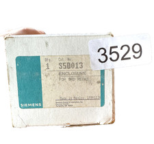 Siemens S5D013 Enclosure For SRD Relay