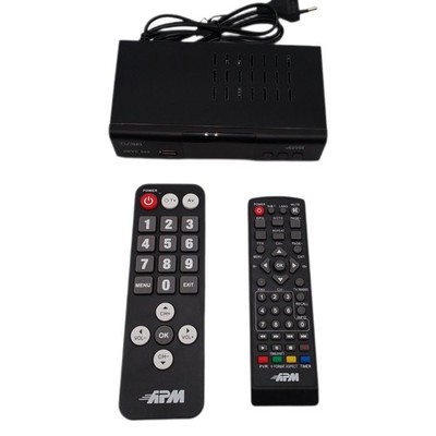 APM DÃ? codeur TNT Full HD 1080p Tuner H.265 HEVC TÃ? lÃ? commande Misc