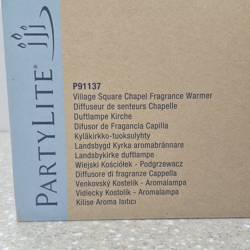 Partylite Village Square Chapel Fragrance Warmer P91137 NIB - Picture 9 of 9