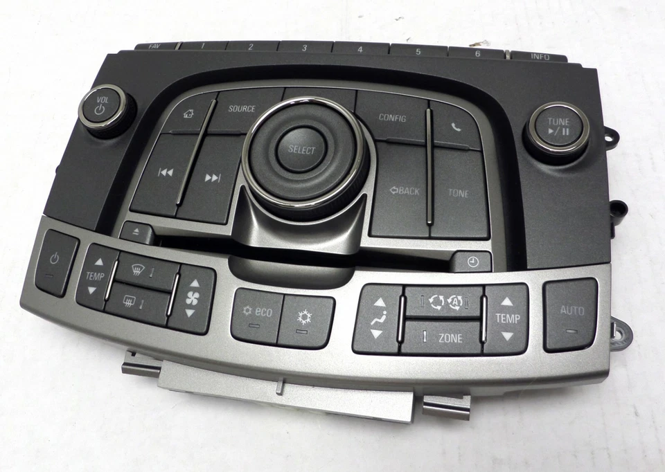 Reproductor de radio panel de control de CA 22758484 AM FM CD MP3 para Buick LaCrosse 2012 Foto 3 de 4