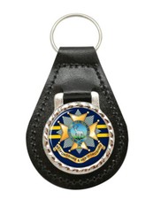 Bedfordshire Und Hertfordshire Regiment, Britische Armee Leder Schl&uuml;sselanh&auml;nger