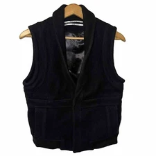Robert Geller New York Wool Vest Made In Japan Size EU 46 US Small - Medium