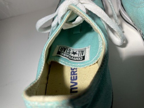 Converse All Star Low Top Sneakers Shoes * Mens 5 Womens 7 EUR 37.5 * Teal - Picture 10 of 24