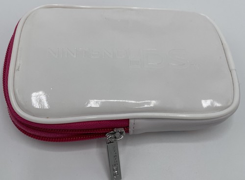 Custodia da trasporto Nintendo DS, bianca, rosa blu arancione borsa viaggio 3DS spedizione veloce - Foto 2 di 3