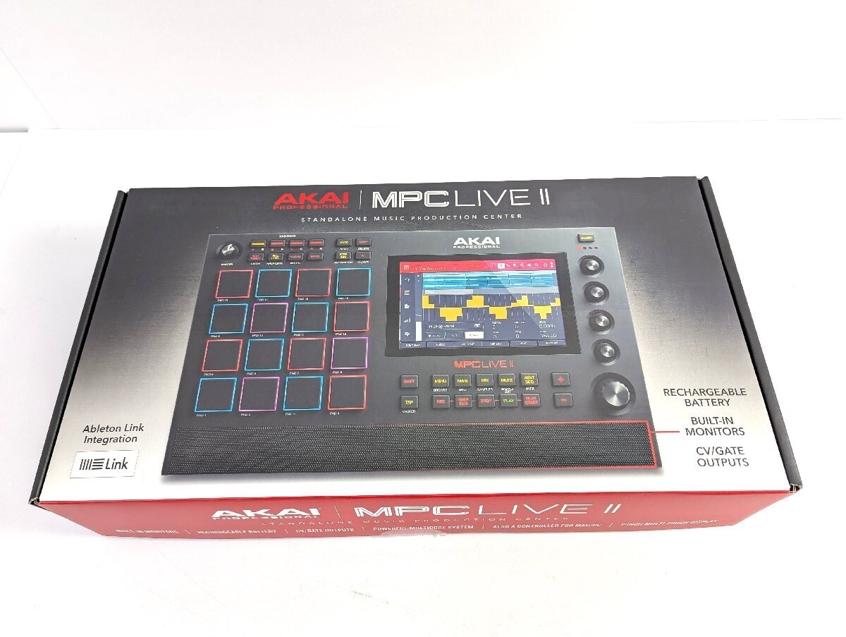 Akai MPC LIVE II Standalone Production Center - Black for Akai MPC LIVE II Standalone Production Center - Black for