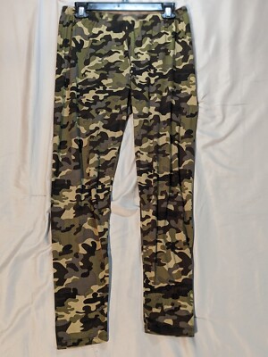 Bobbie Brooks Womens Plus Size Leggings Size 2XL Camo Soft