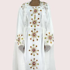 Ethiopian Dress, Habesha Kemis, Traditional Women's Clothes