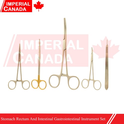 Juego de instrumentos gastrointestinales estómago recto e intestinal 66 piezas DS-1639 - Imagen 8 de 8