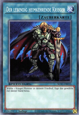 Yu Gi Oh! The Living Homecoming Warrior SGX1-DEE13 Common