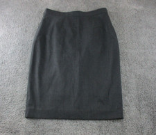 Cue City Straight Pencil Skirt 14 W32 Stretch Rear Zip Career/Office
