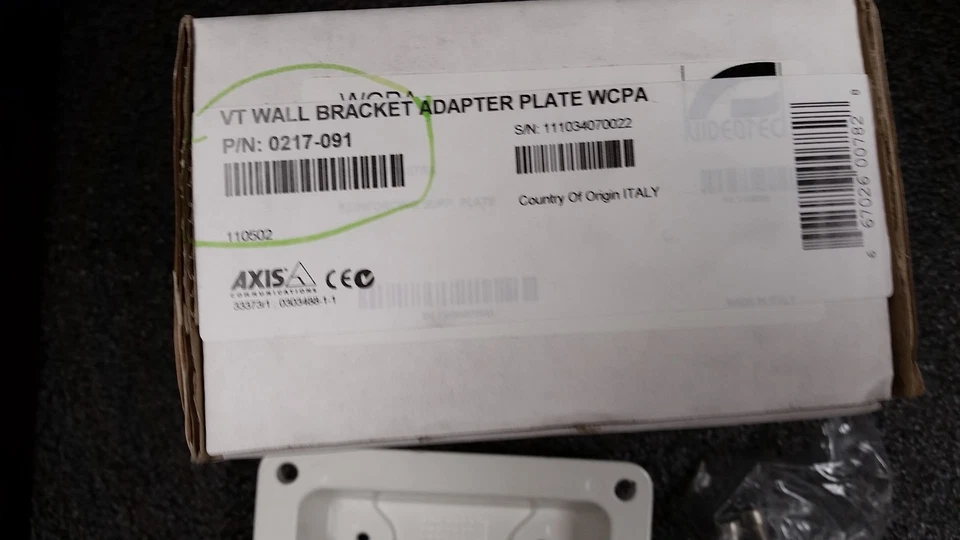 Axis 0217-091 VT Wall Bracket Adapter - NEW - Image 2 of 4