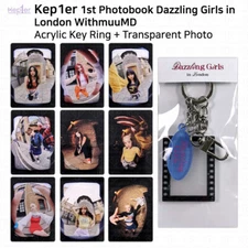 Kep1er 1st Photobook Dazzling Girls in London Acrylic Key Ring Transparent Photo