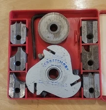 Craftsman 9-3200 Bench Saw Molding Set With 6 Sets Of Cutters Book And Case