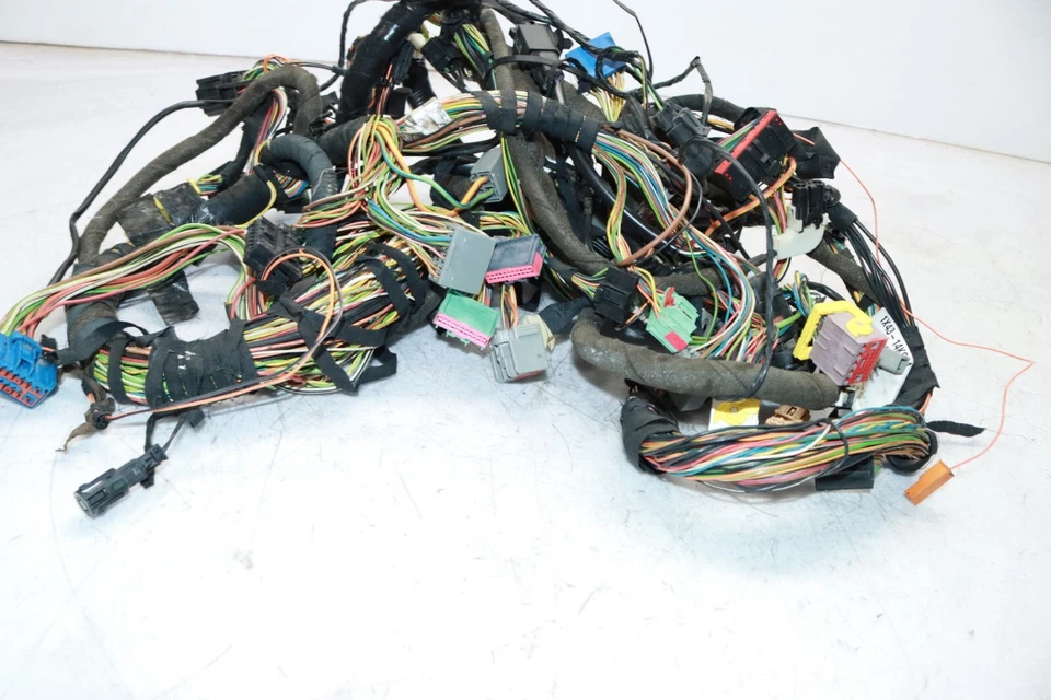 02-08 JAGUAR TIPO X TABLERO Y PARACHOQUES DELANTERO ARNÉS CABLEADO CONJUNTO Y9057 Foto 3 de 4