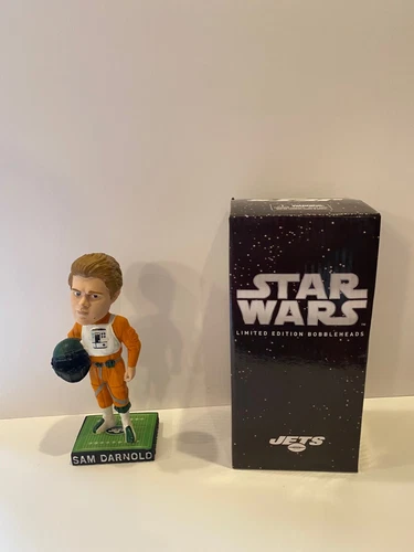 Sam Darnold Star Wars Limited Edition Bobblehead. New York Jets