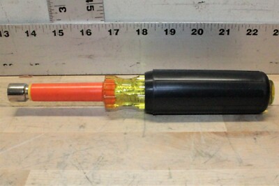 CEMENTEX SCND7163CG 7/16'' Nut Driver, Cushion Grip, 8.5'' OAL 1000V INS