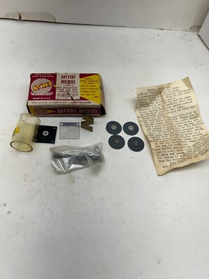 ACME BATTERY HOLDERS DRY CELL-NI-CAD WET CELL & MERCURY CELLS #171 NEW IN BOX