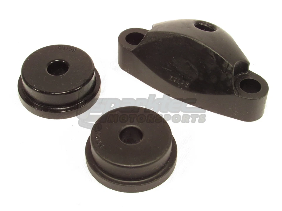 Kit de buje estabilizador de palanca de cambios trasera Prothane negro para Impreza WRX Legacy Forester Foto 3 de 4