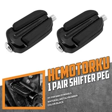 1 Pair Slipstream Shifter Peg Shift Lever Fit For Harley Touring Dyna Sportster