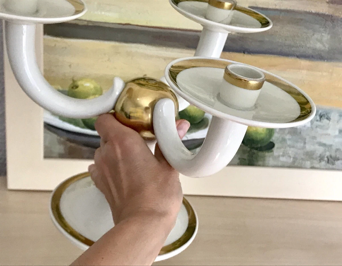 Art déco (1920-1949) Rosenthal-Porzellan-Kerzenhalter, -Leuchter & -Kandelaber online kaufen