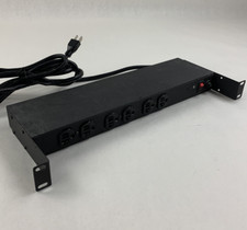 Geist BRF060-10-FM 12A-125VAC 50/60Hz Power Strip Tested