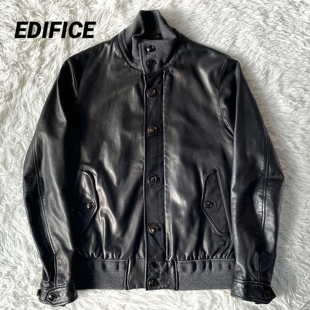 公式オンラインショップ EDIFICE Schott LOOSE FIT LEATHER JKT - sblm
