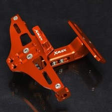 PORTA TARGA TECH ORANGE A LED STAFFA REGOLABILE YAMAHA X-MAX XMAX 300 2017-2024
