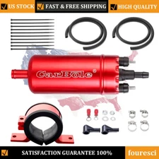 Universal Electric High Pressure Gasoline Diesel Fuel Pump W/ Bracket 0580464070