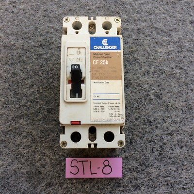 CHALLENGER CF2020 20AMP 600V 2P CIRCUIT BREAKER (Same Day Shipping)