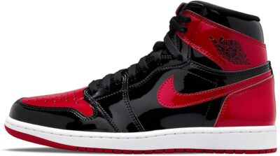 Nike Air Jordan 1 High OG Patent Bred Sneaker Turnschuhe Sportschuhe Neu EU 44