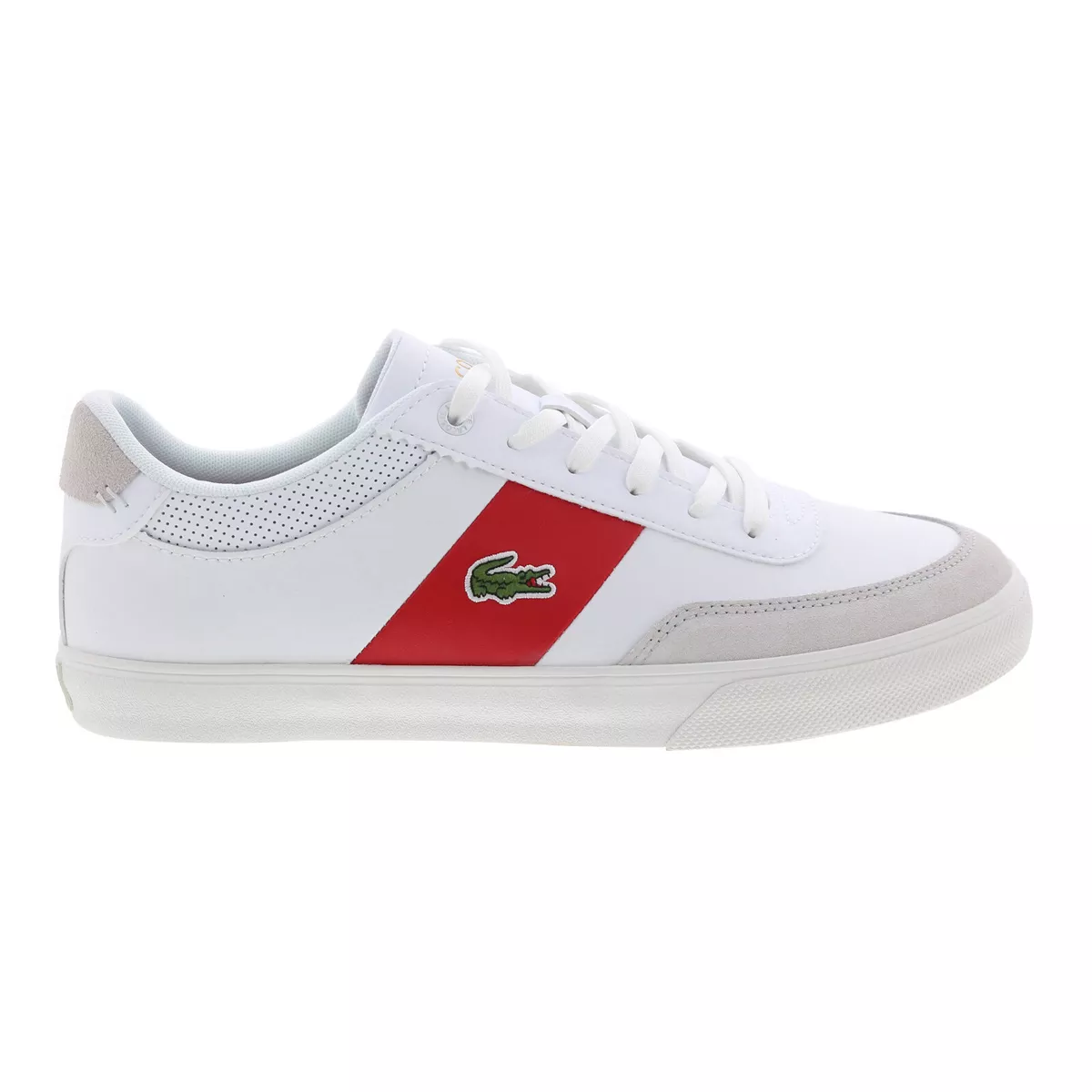 Lacoste white sales casual shoes
