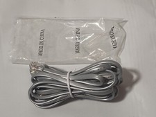 4 Pin 26 AWG 150v 6' Phone Cord Flat CSA E166160 AWM 20251