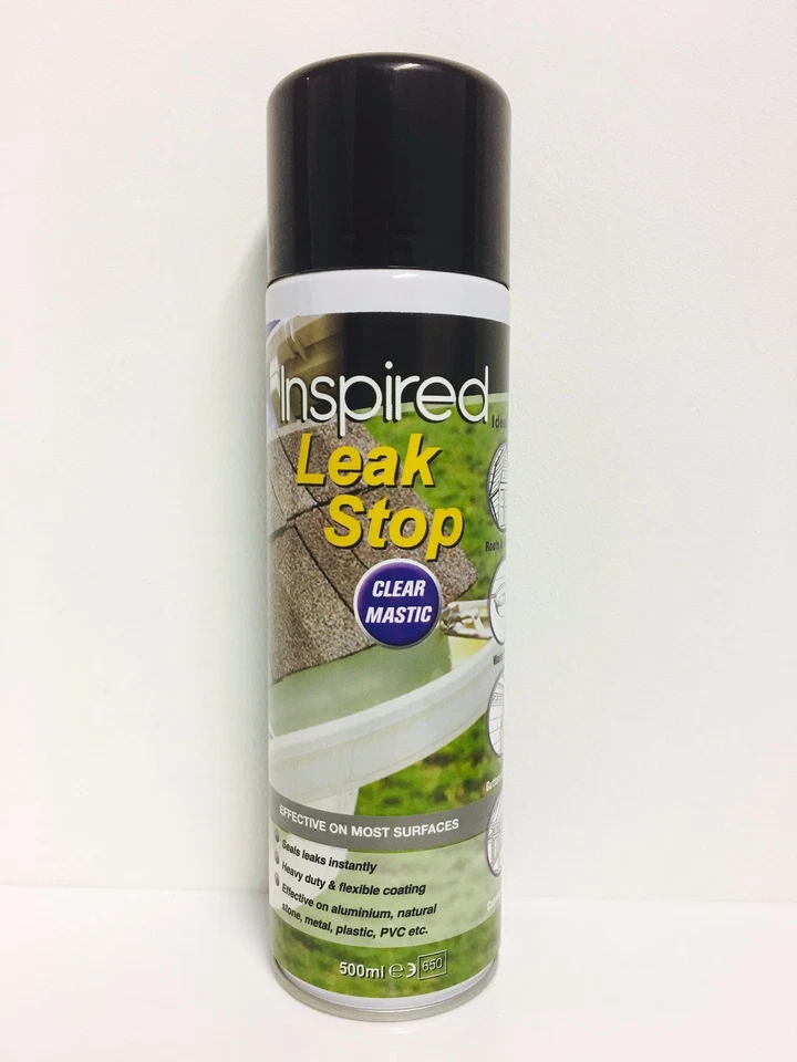 MCKLORDS LTD LEAK STOP MASTIC SEALANT - Clear Spray n Seal, Sealant Leak Fix - (1x500ml)