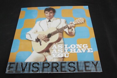 LP 33 RUNDEN ELVIS PRESLEY ASLONG AS I HAVE YOU VERLAG **NEU SEALED**